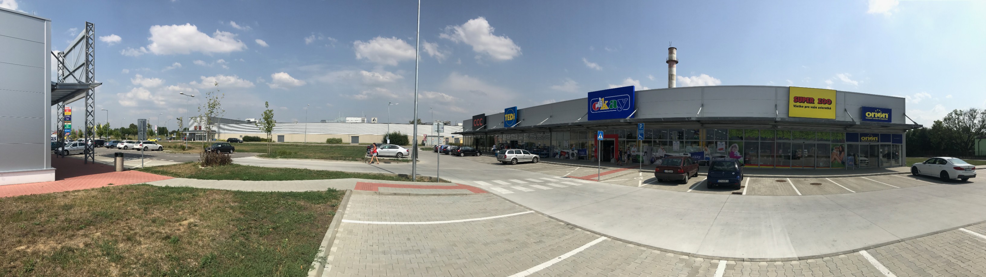 Senica - první retail park na Slovensku