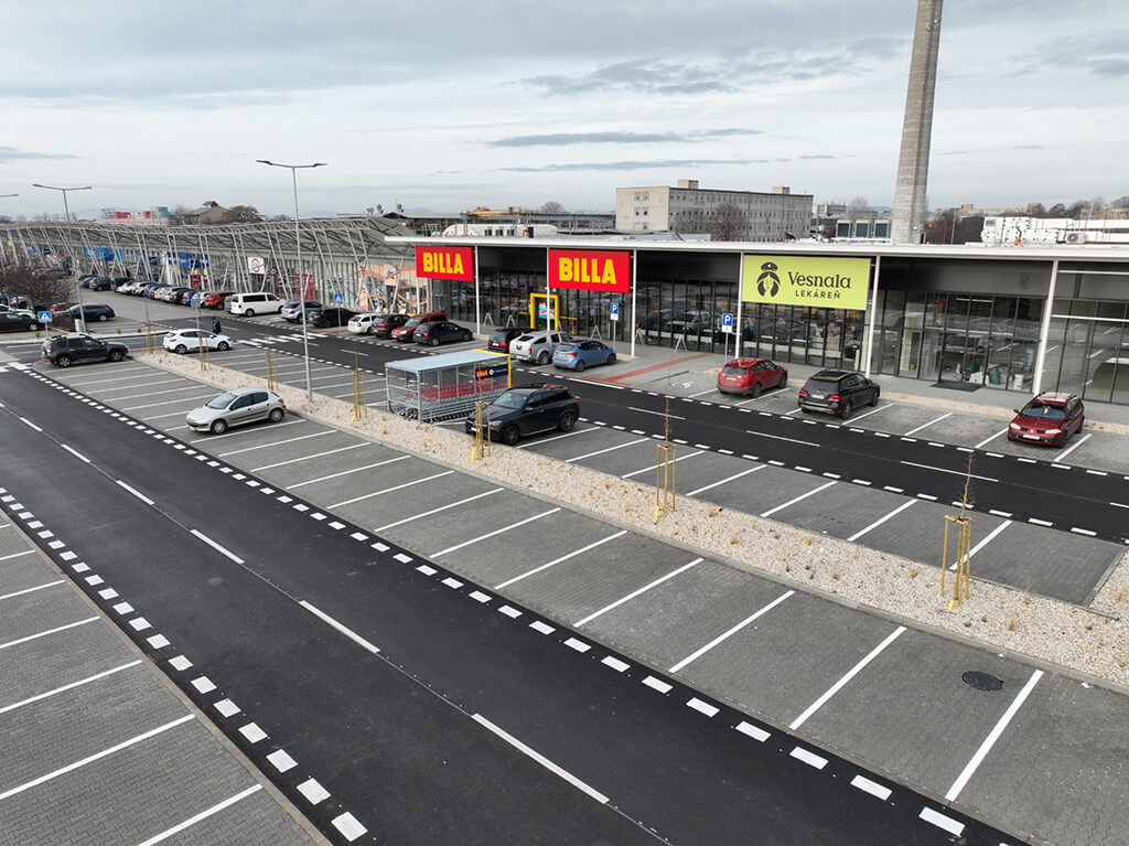 FIDUROCK dokončil rozšíření Retail Parku Trnava